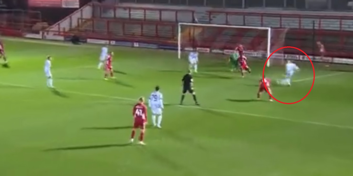 (Video) Calvin Ramsay scores sensationally clinical goal for Liverpool U21s with first-time effort