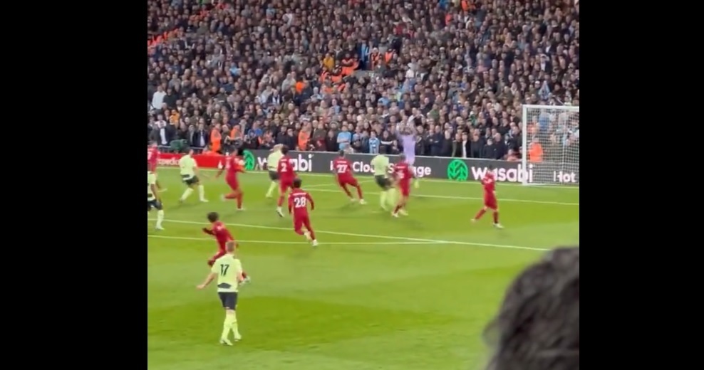 (Video) Watch Salah’s perfectly-timed decision before Man City goal