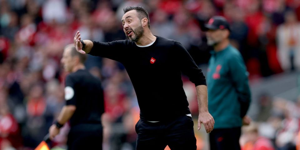 Brighton boss De Zerbi makes Anfield admission as he discusses ‘crazy’ Liverpool clash
