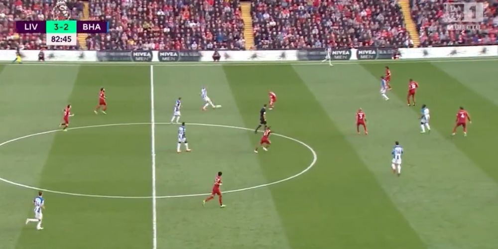 (Video) Liverpool fans will be concerned by how easily Brighton progress up the pitch in lead up to Trossard’s equaliser
