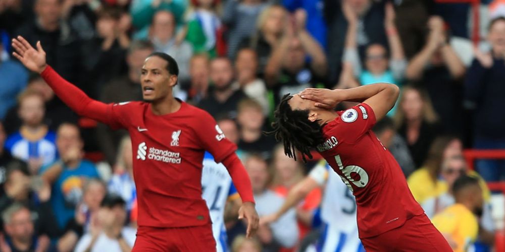 Former PL manager slams ‘very, very poor’ actions of one Liverpool defender in build-up to Brighton equaliser