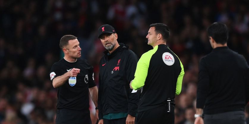Jurgen Klopp analyses the standard of officiating during Arsenal clash and previews Liverpool’s trip to Ibrox