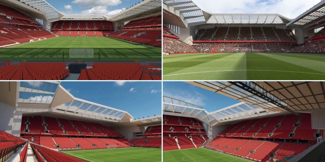 (Images) 3D snaps of how new Anfield Road stand will look once completed will blow Liverpool fans away