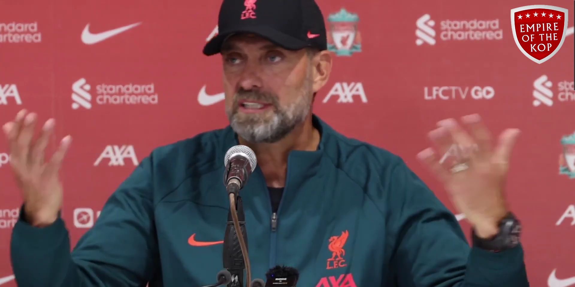 (Video) Klopp bemoans international fatigue for two players that started against Brighton