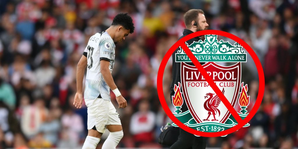 The 10 games Luis Diaz will miss for Liverpool after knee injury