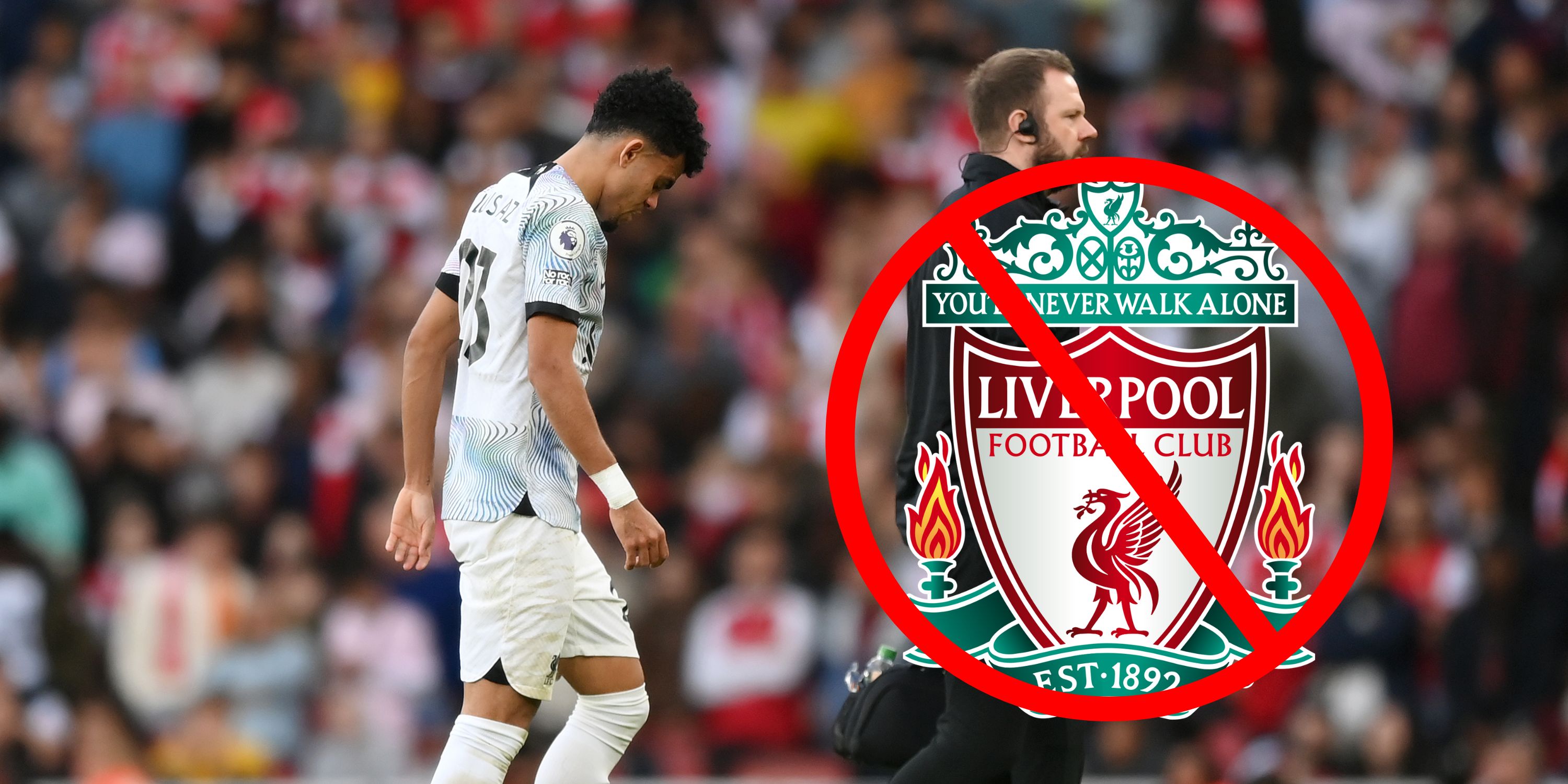 The 10 games Luis Diaz will miss for Liverpool due to knee injury