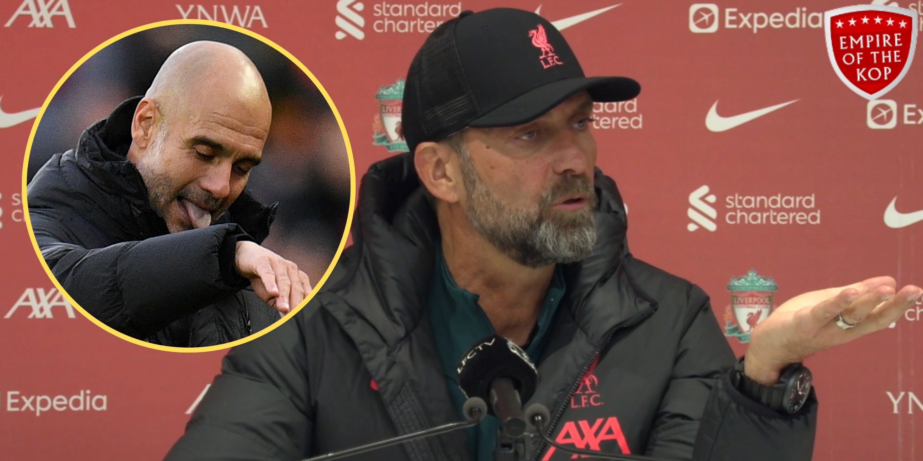 (Video) ‘I heard…’ – Klopp now responds to Guardiola’s claim Anfield influenced Foden disallowed goal