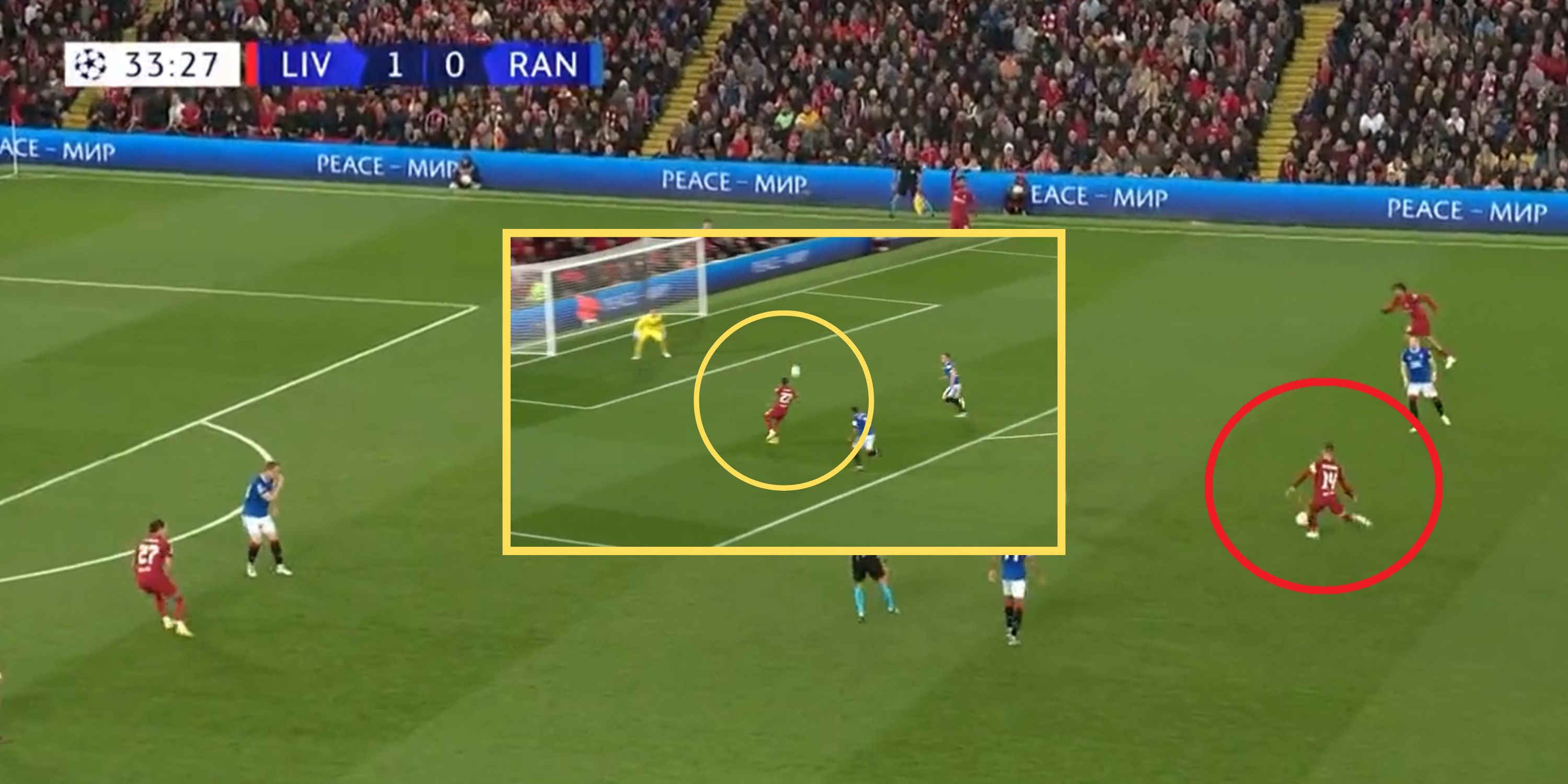 (Video) Liverpool fans must watch world-class Henderson pass Nunez should have scored from