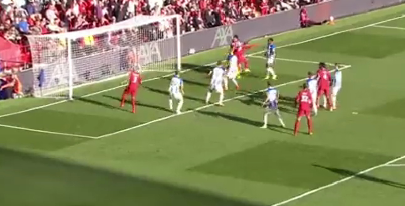 (Video) Calamity at the back for Brighton hands Liverpool lead in terrific comeback