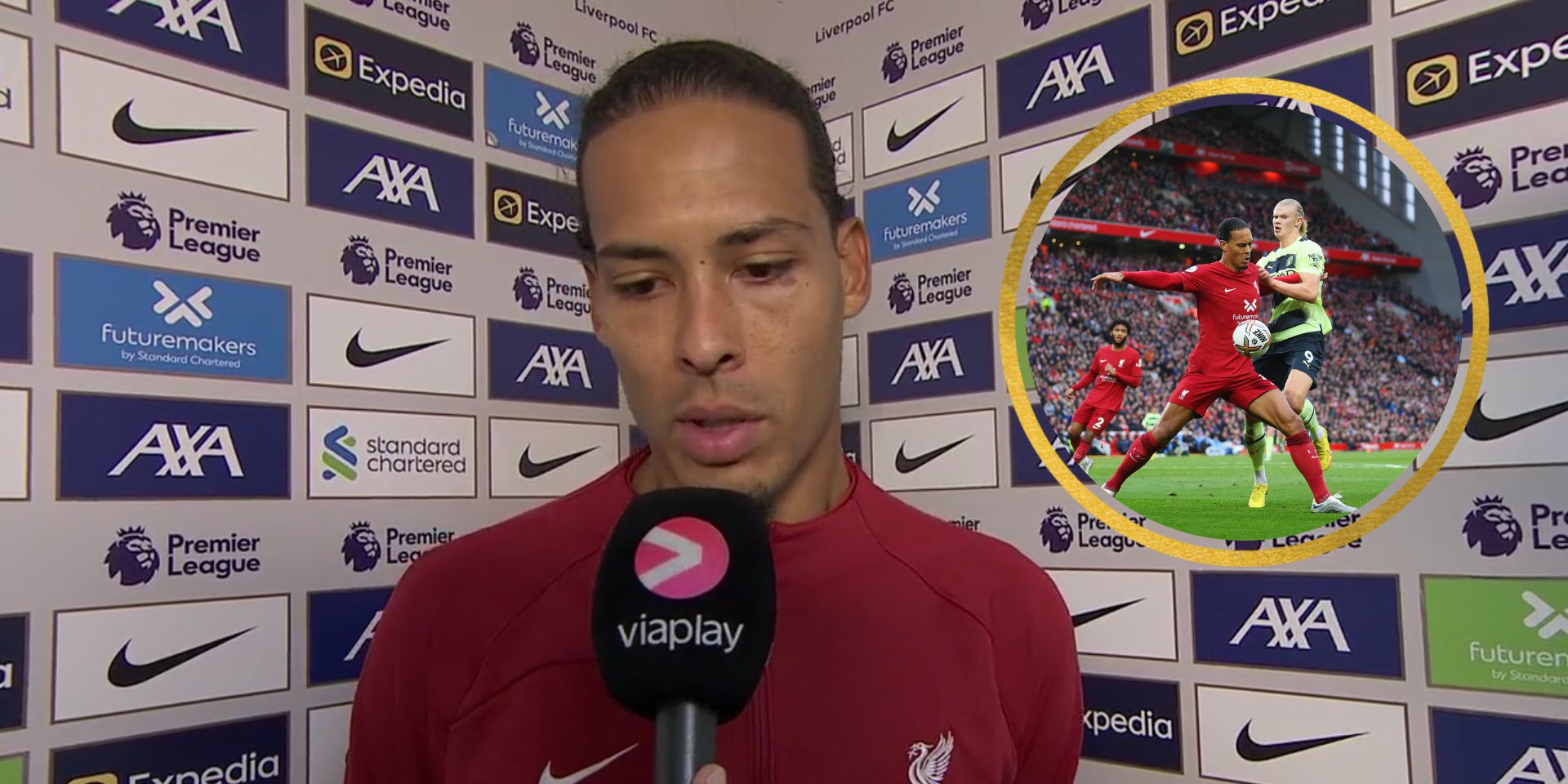 (Video) Virgil van Dijk on Haaland ‘nonsense’ after keeping a clean sheet against Man City
