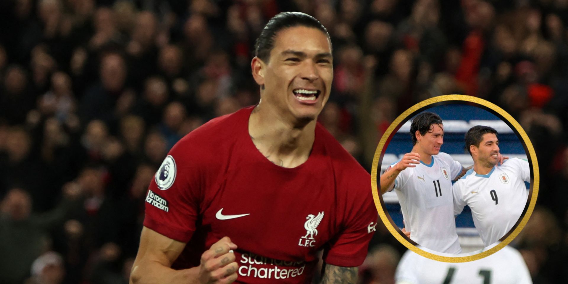 ‘The first of many’ – Suarez sends message to Nunez and praises Liverpool fans after maiden Anfield goal