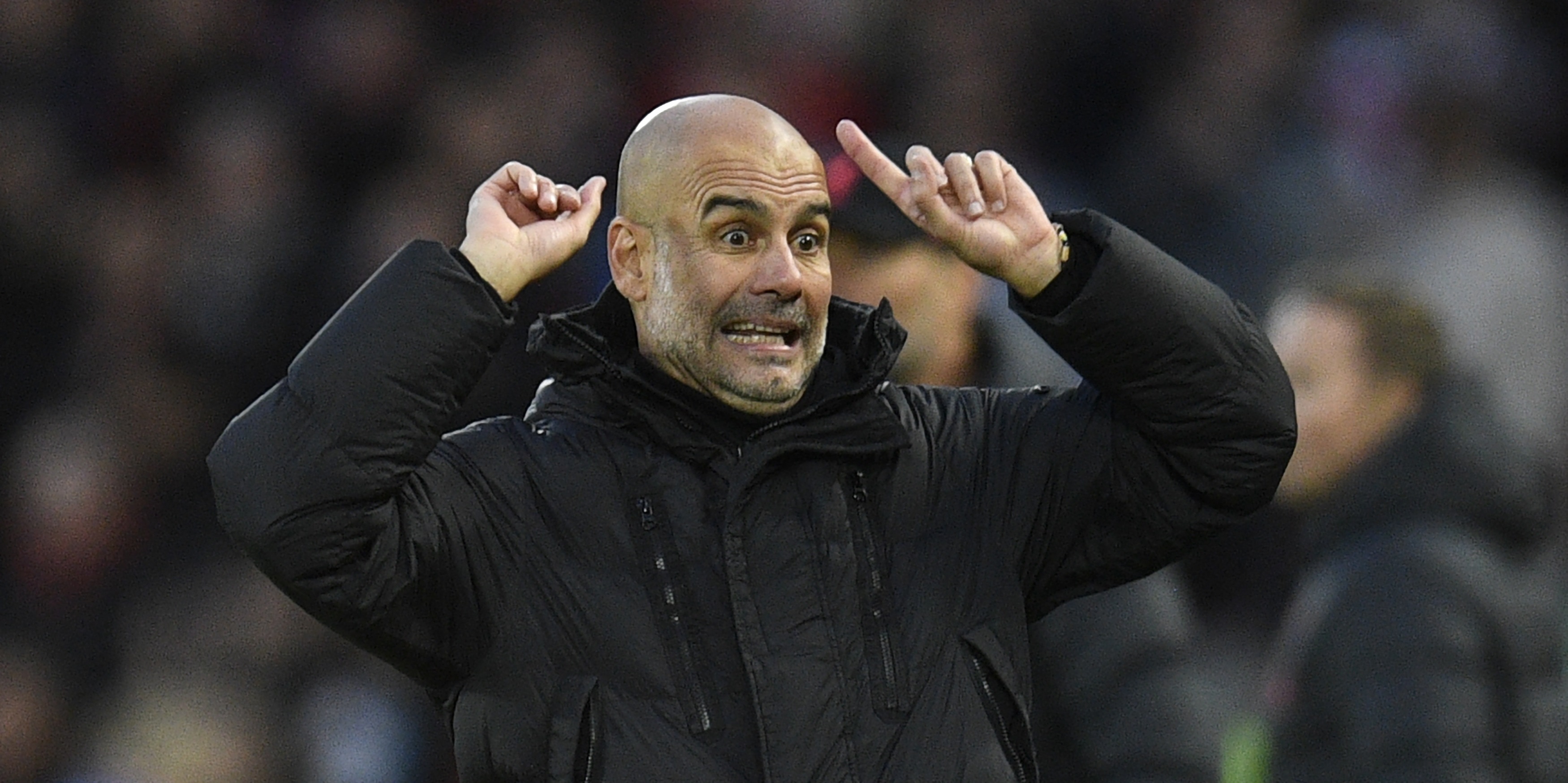 Guardiola’s weird three-word response to disallowed goal questioning