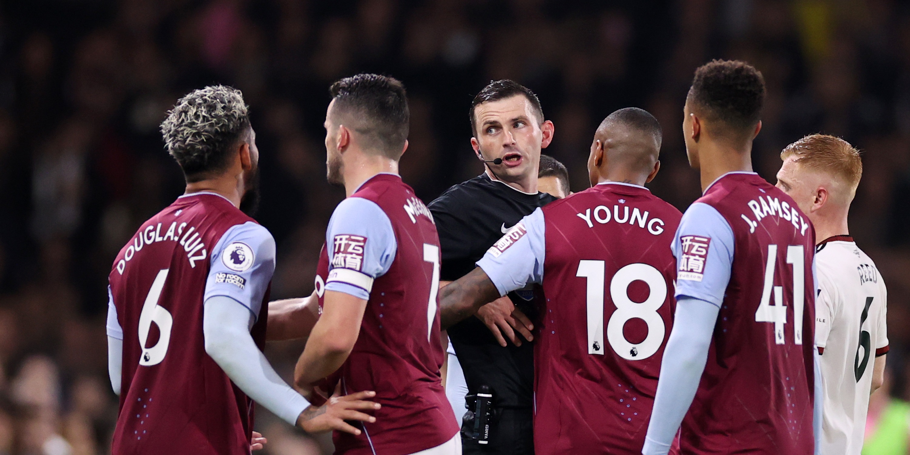 (Images) Michael Oliver awards Fulham penalty he refused to give Liverpool for carbon copy Gabriel handball