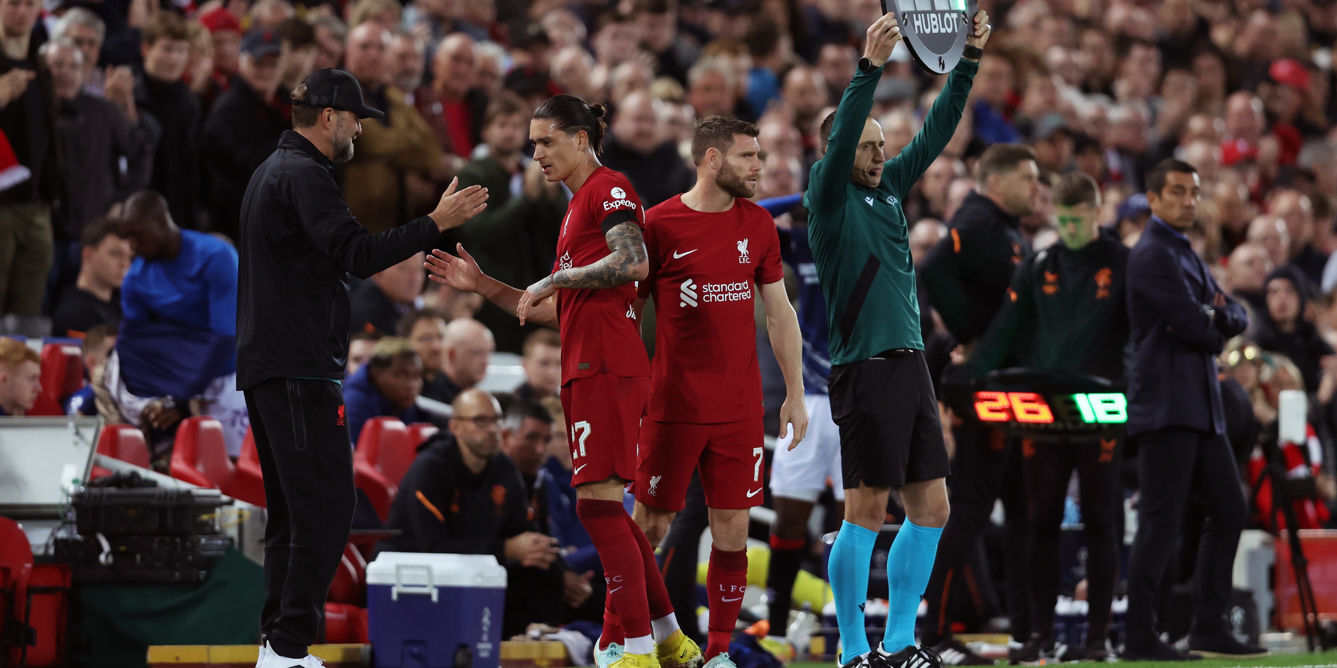 Liverpool star who was ‘in moments unplayable’ v Rangers could start against them