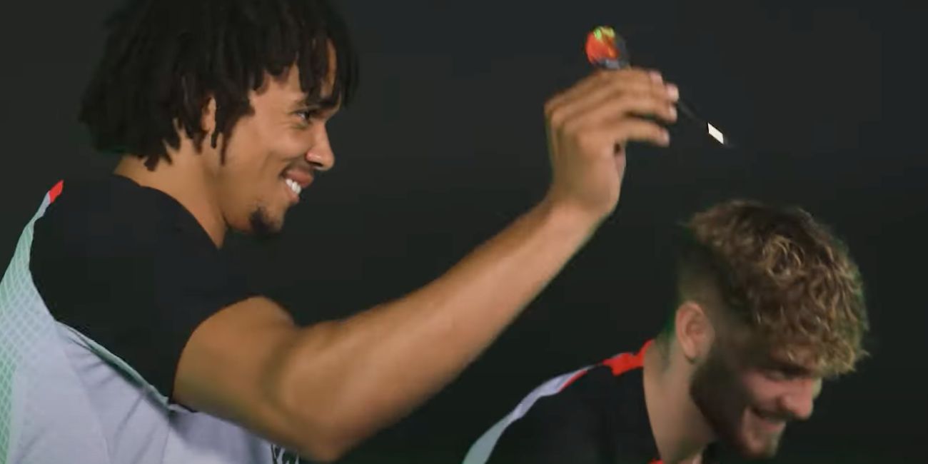 (Video) Trent and Elliott hilariously mock Carvalho’s dart throwing technique during latest ‘Call yourself a teammate?’ episode