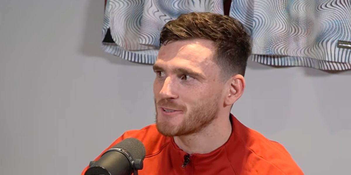 ‘Retro tracksuits and stuff like that’ – Andy Robertson names the ‘worst dressed’ out of his current Liverpool teammates