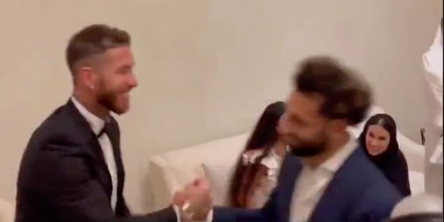 (Video) Liverpool fans will be surprised by what Mo Salah and Sergio Ramos did this evening