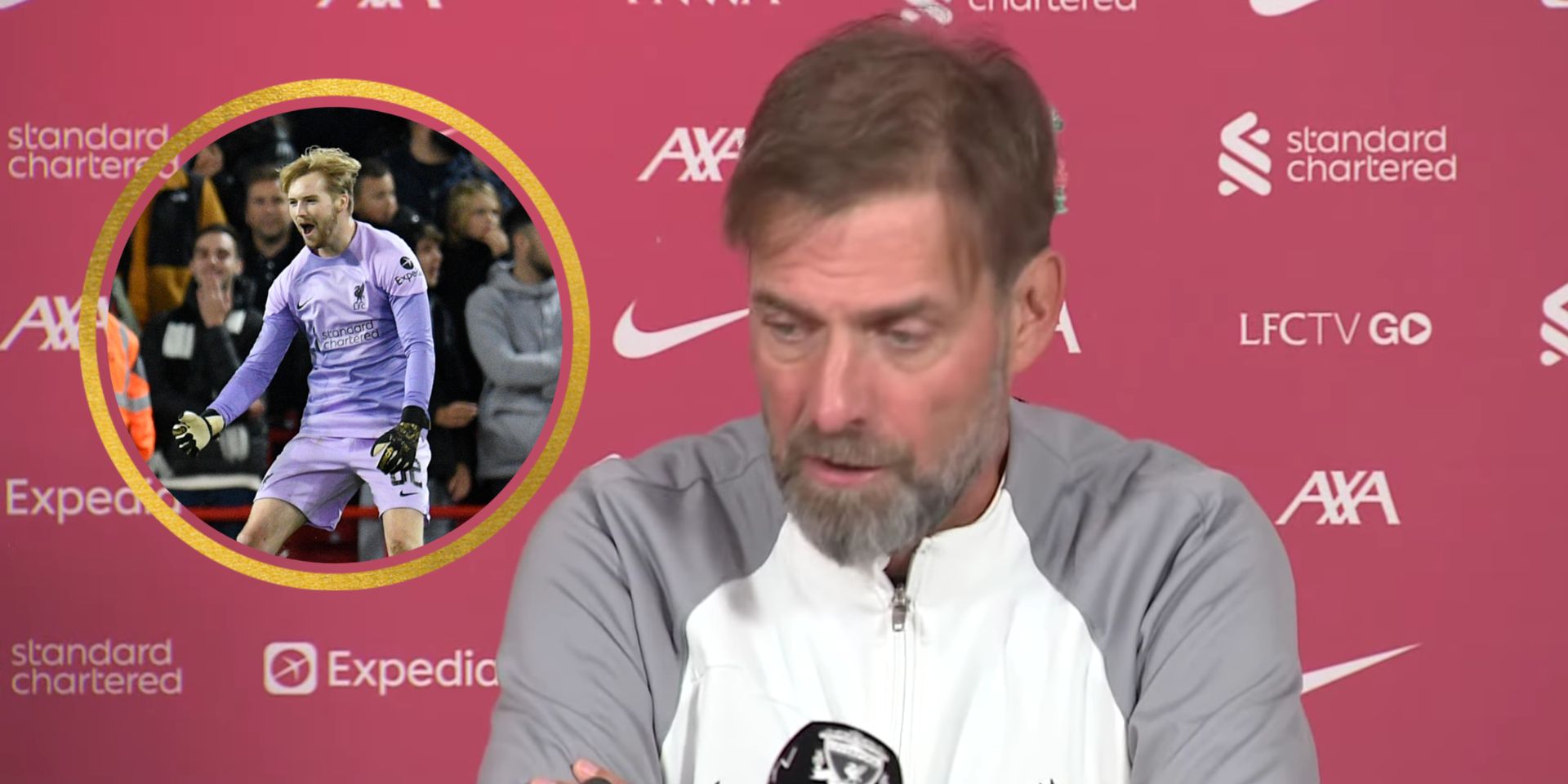 (Video) Klopp shares his outlook on Kelleher’s future at Liverpool