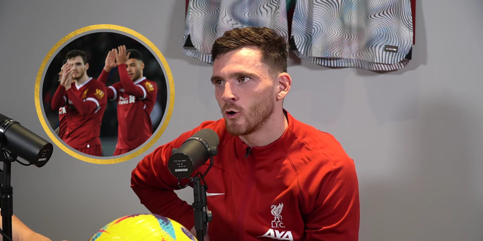 (Video) Robertson names surprise midfielder in his dream Liverpool five-a-side team