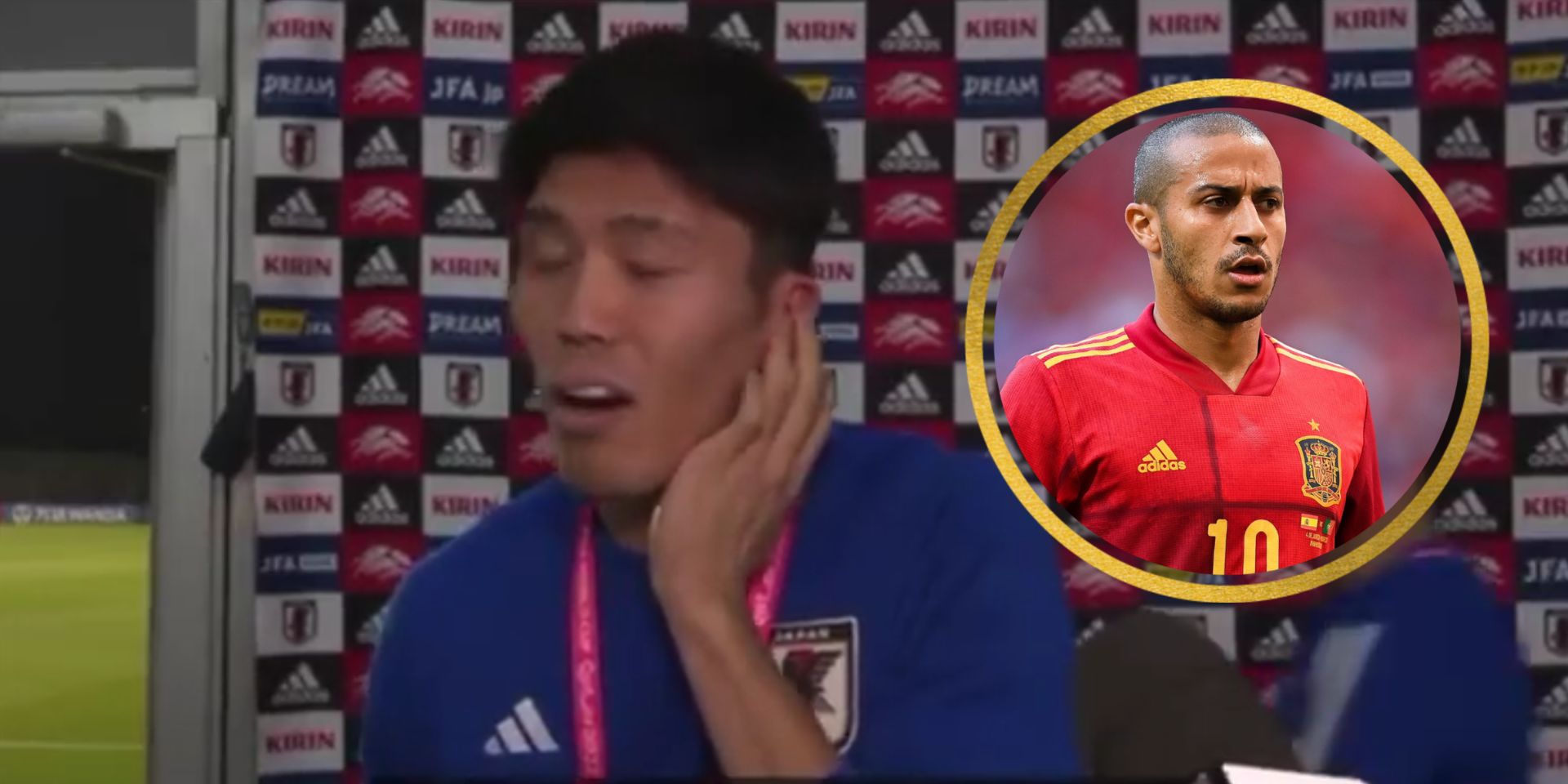 (Video) Tomiyasu in shock that Liverpool player hasn’t made the World Cup squad