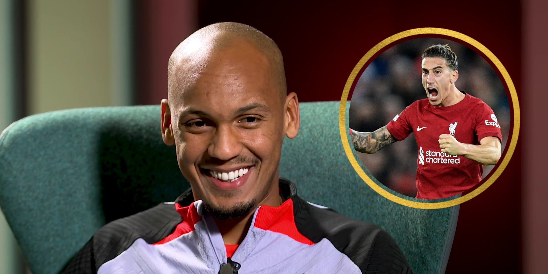 (Video) “This guy is just crazy” – Fabinho on the funniest player in the Reds squad