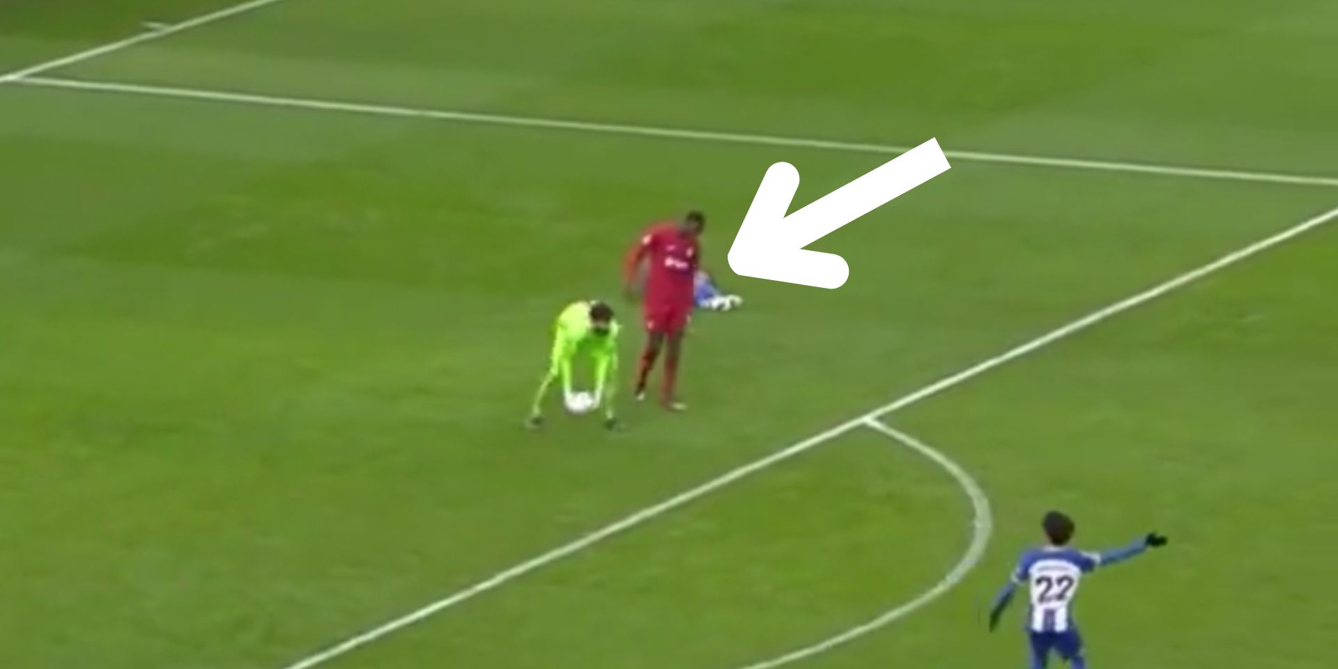 (Video) The moment that Ibou Konate picked up his hamstring injury possibly spotted by eagle-eyed supporter