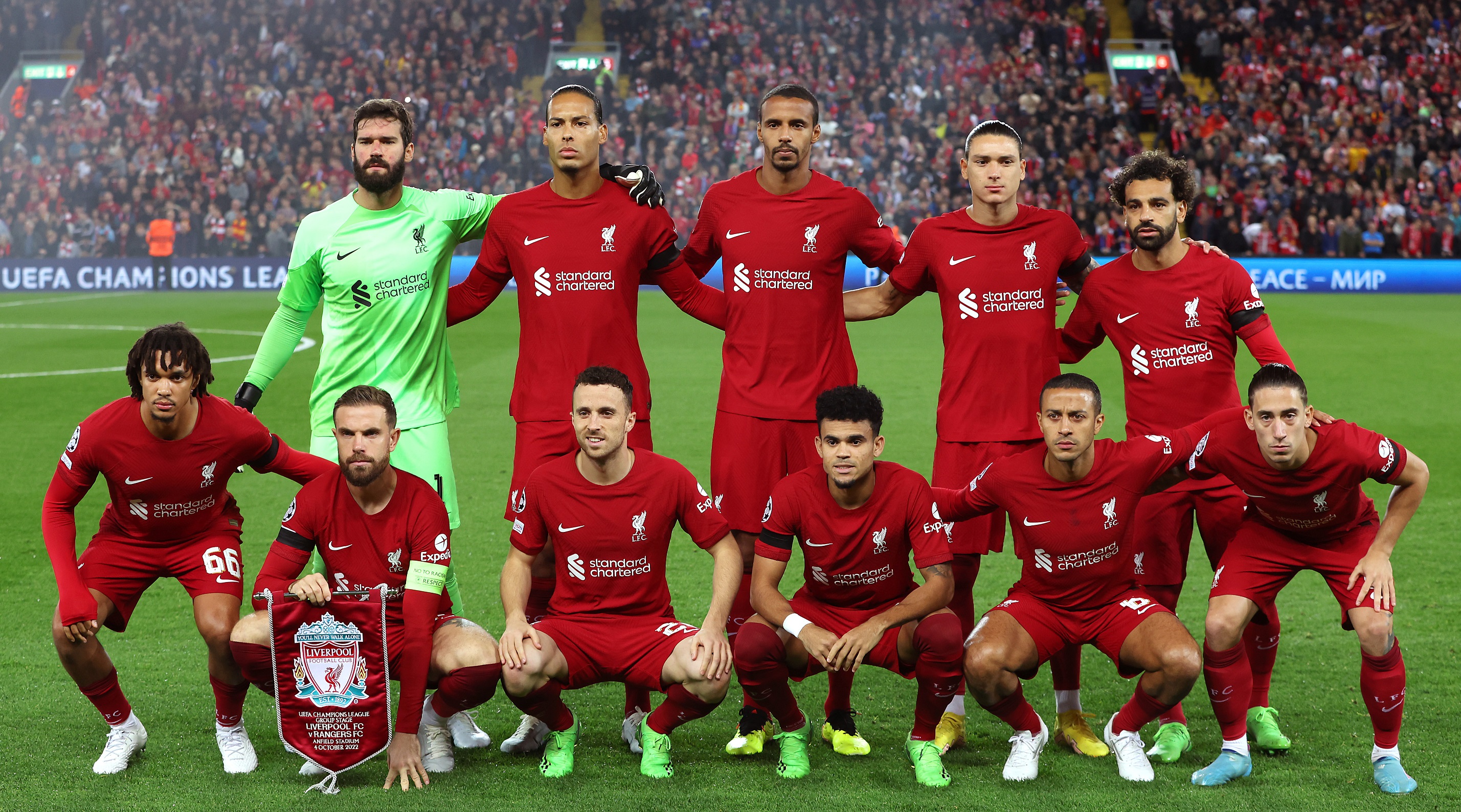 Liverpool Fc V Rangers Fc Group A Uefa Champions League 