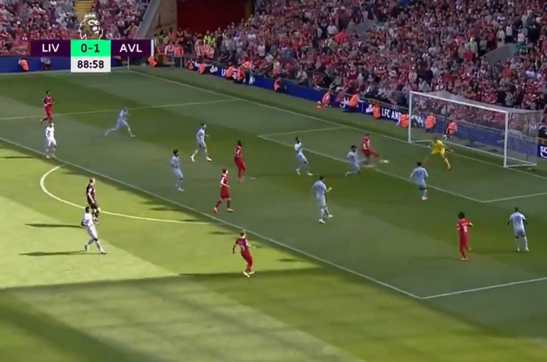 (Video) Bobby Firmino levels for Liverpool in final Anfield appearance