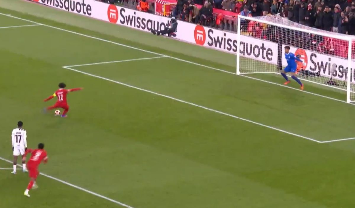 Video) Mo Salah just one goal off 200 for Liverpool after penalty v LASK