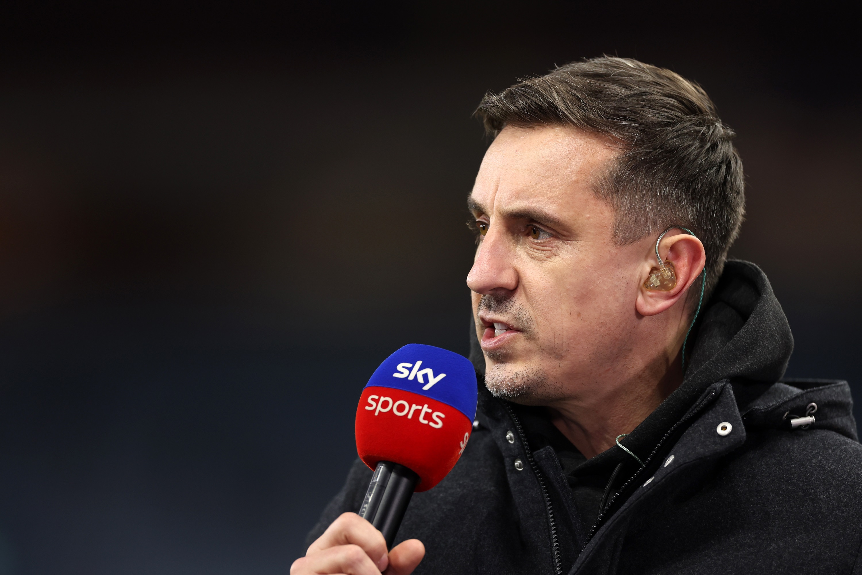 Gary Neville critical of Liverpool duo who ‘need to get a grip’ in Merseyside derby