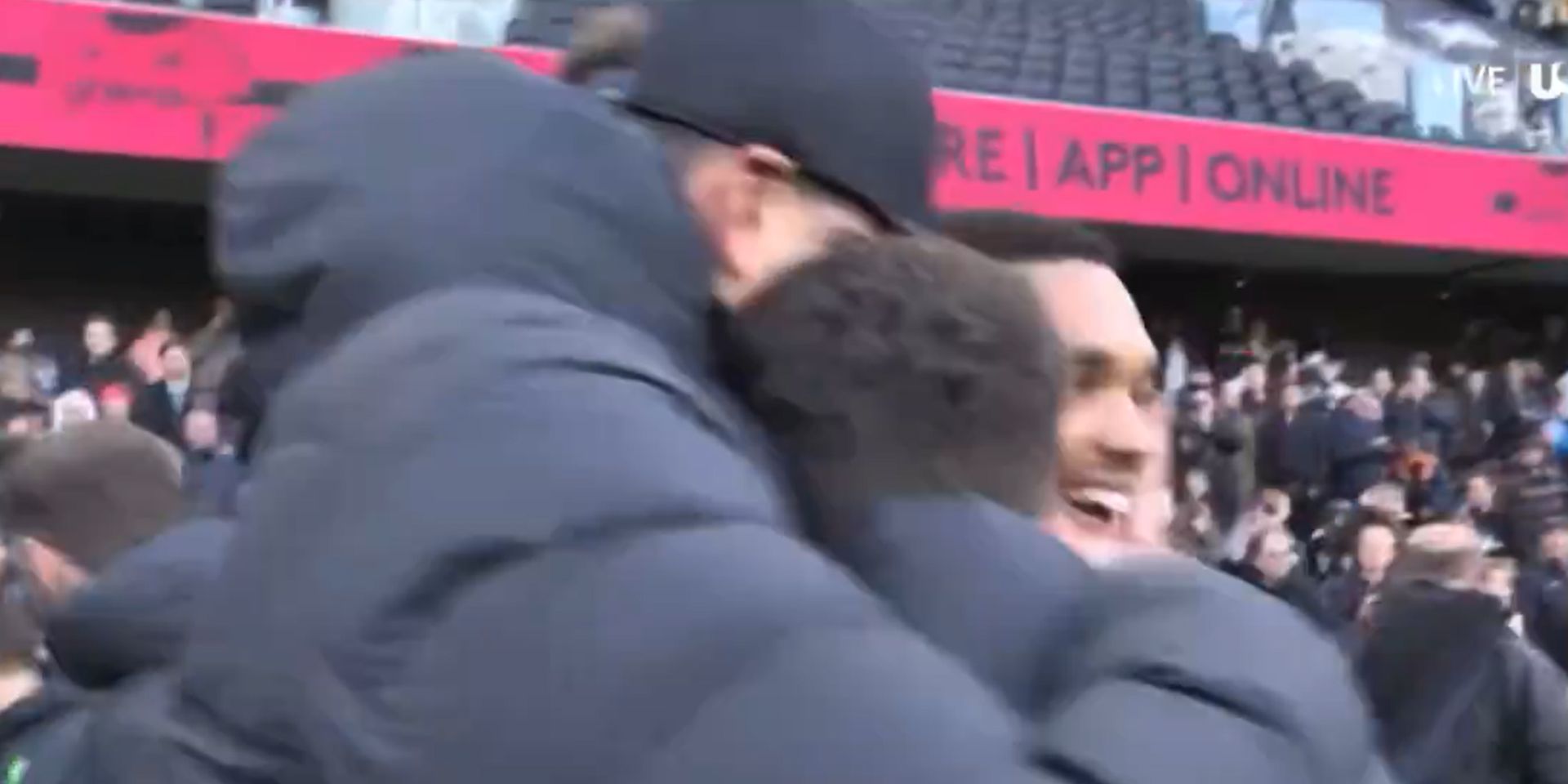 (Video) Klopp’s full-time interaction with two players shows how important they are