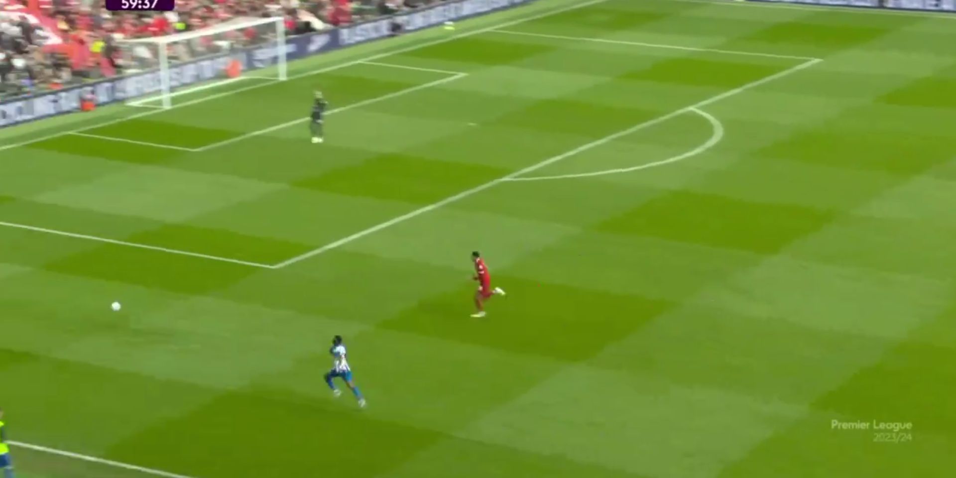 (Video) Liverpool fans won’t believe Quansah’s pace as he puts on afterburners against Adingra