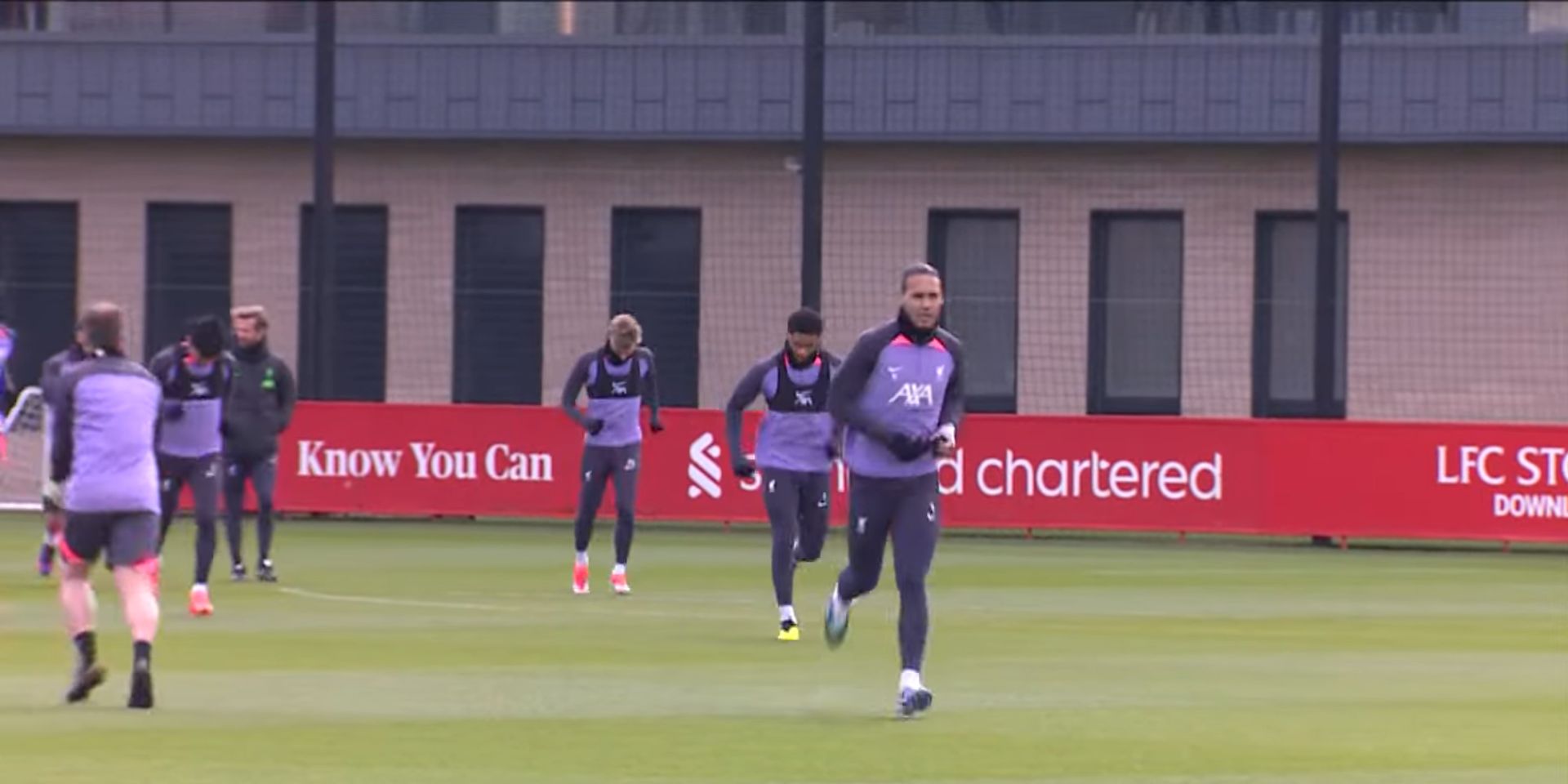 (Video) Strange thing in Liverpool training that happened for first time ‘virtually all season’