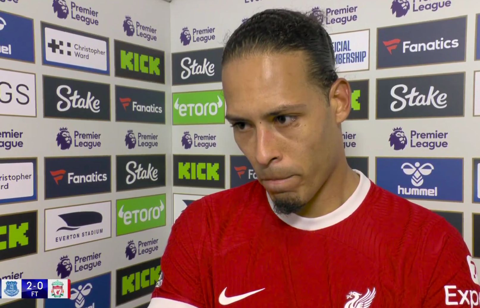 (Video) Van Dijk’s brutal question to Liverpool squad will make stomachs sink