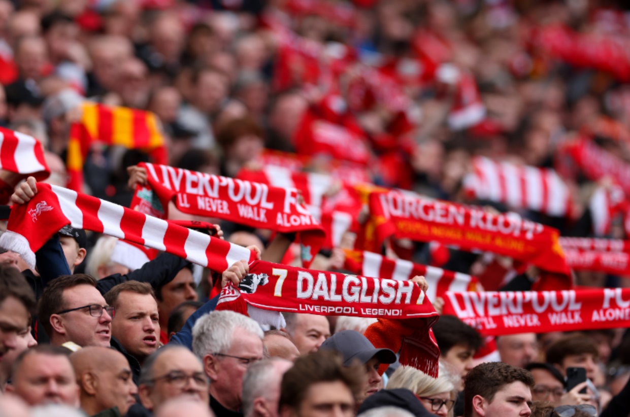 Liverpool fan’s X-rated 6-word message to Klopp sums up first half frustration at Anfield
