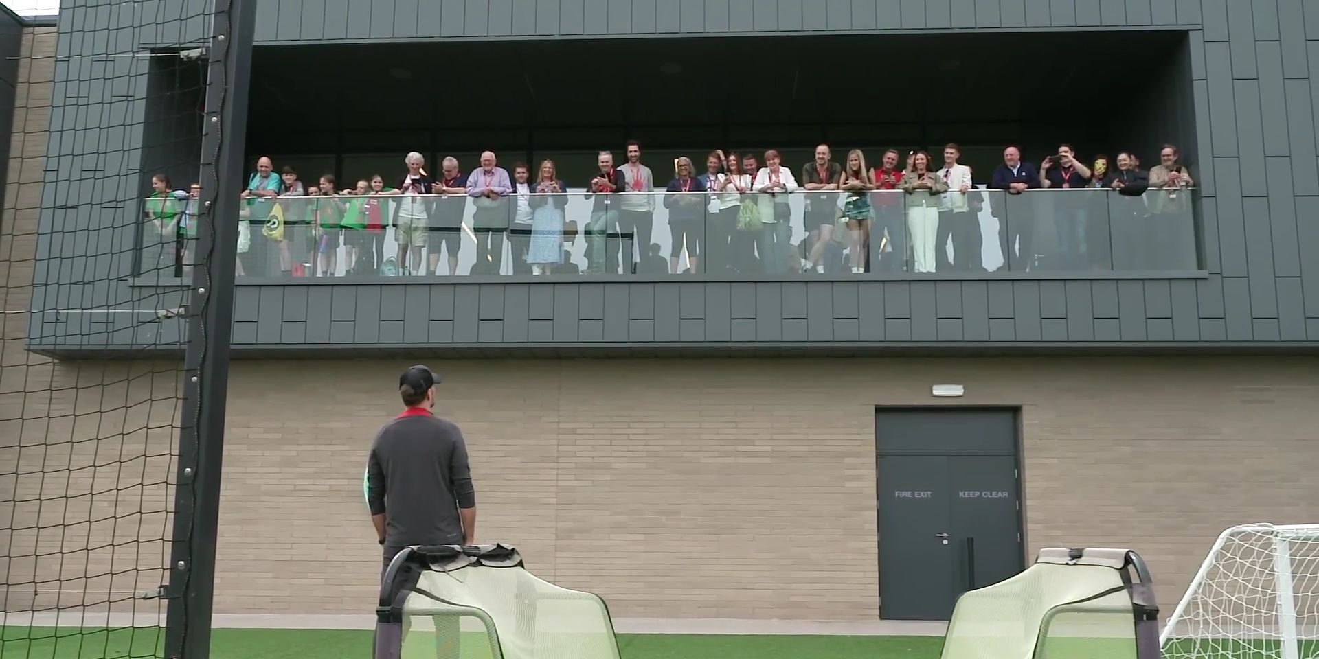 (Video) What Jurgen Klopp did for fans at AXA Training Centre was special