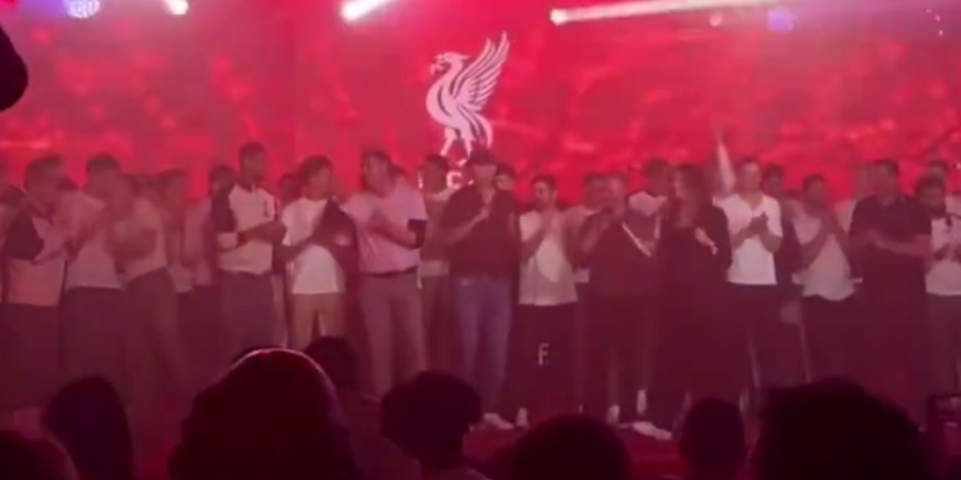 (Video) Liverpool players and staff unite for ‘simply the best’ at end of season party