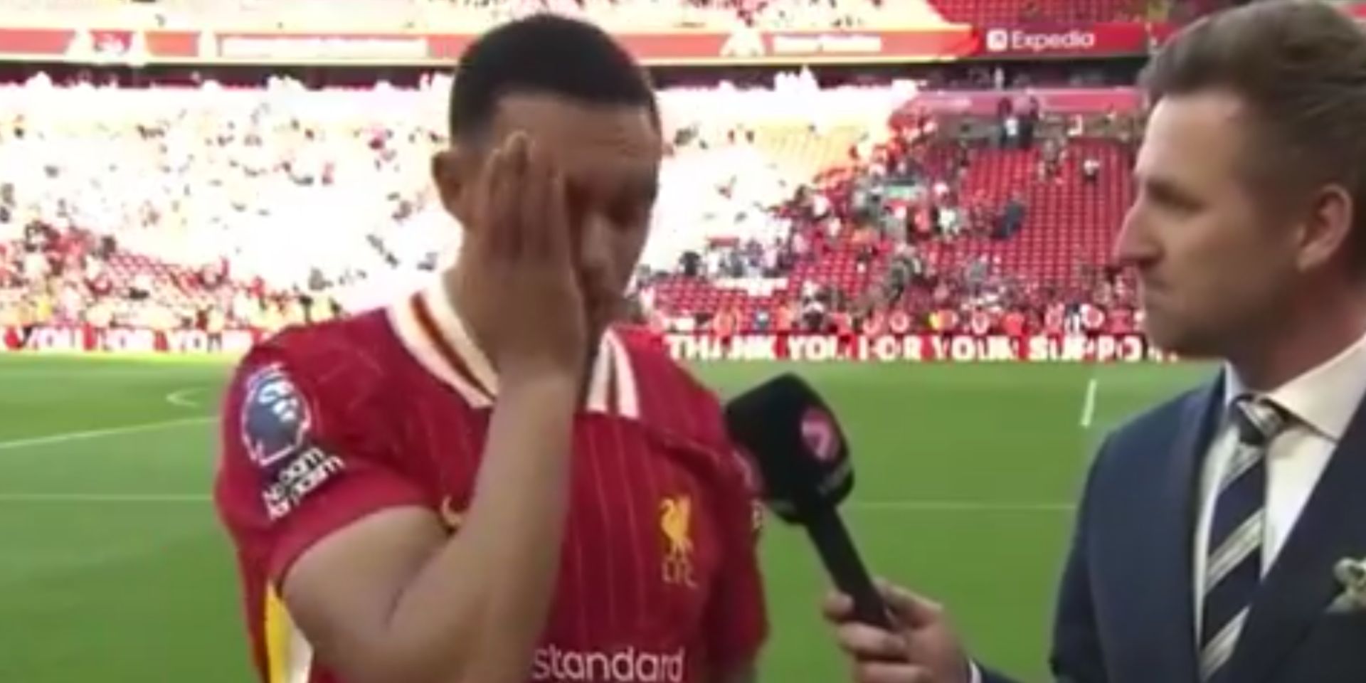 (Video) ‘Made my dreams come true’: Alexander-Arnold in pieces with tear-filled interview about Klopp