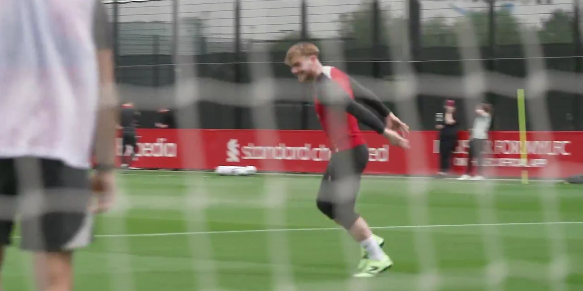(Video) Harvey Elliott pulls of Griddy celebration after Anfield moment is repeated in training