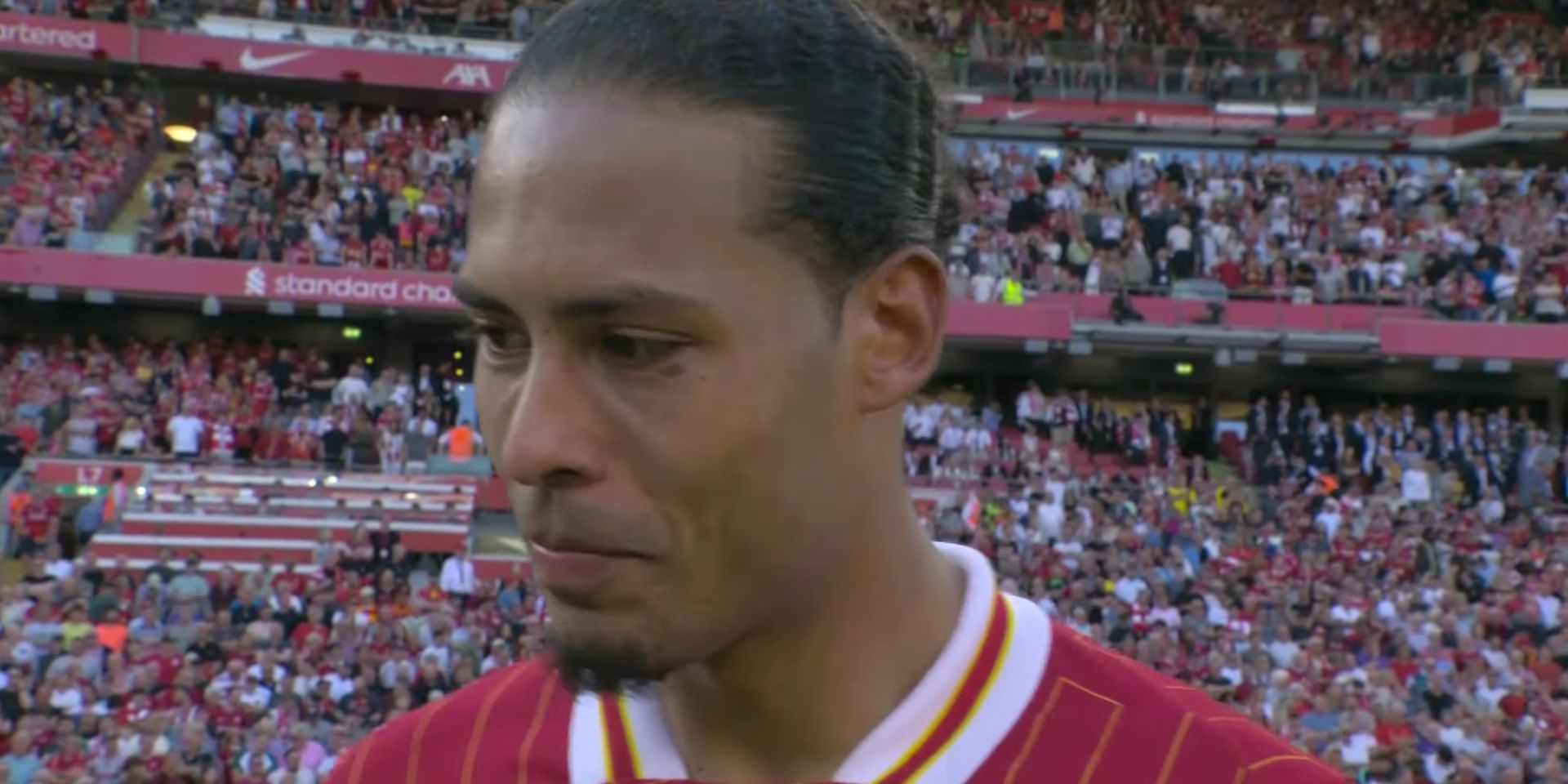 (Video) Van Dijk praises ‘special’ Liverpool fans after what they did for Klopp