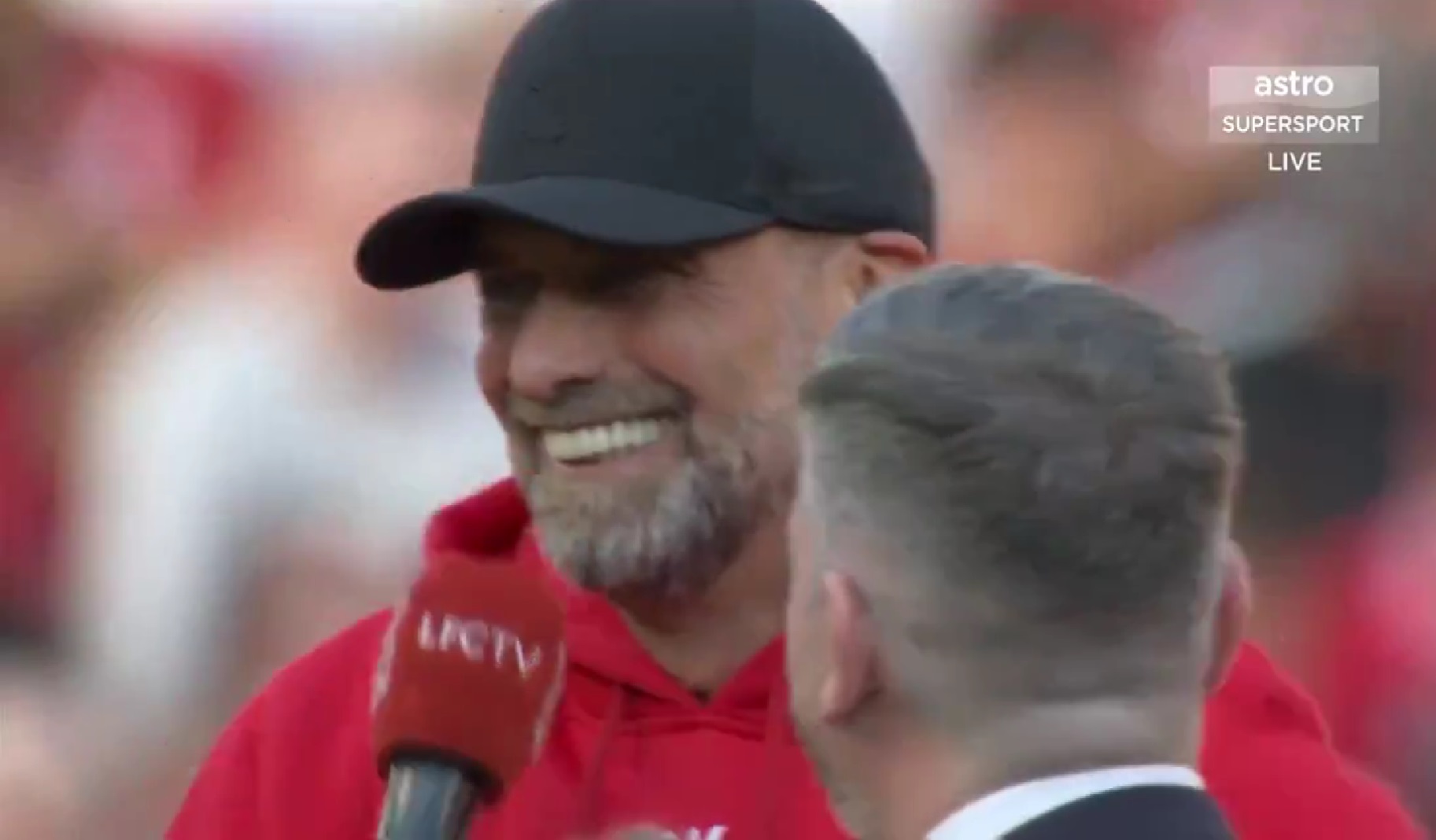 (Video) Klopp starts Arne Slot chant during Liverpool farewell speech