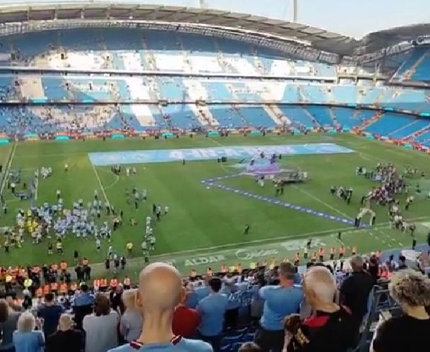 (Video) Man City’s ‘Emptyhad’ lives up to name in boring post-title win scenes