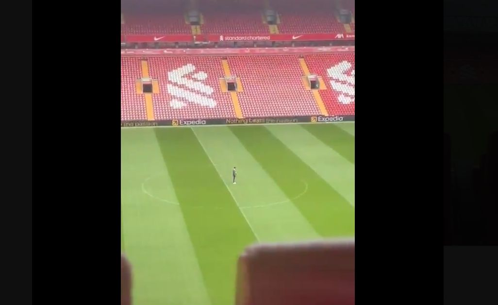 (Video) Liverpool fans will well up at latest footage of Jurgen Klopp at Anfield