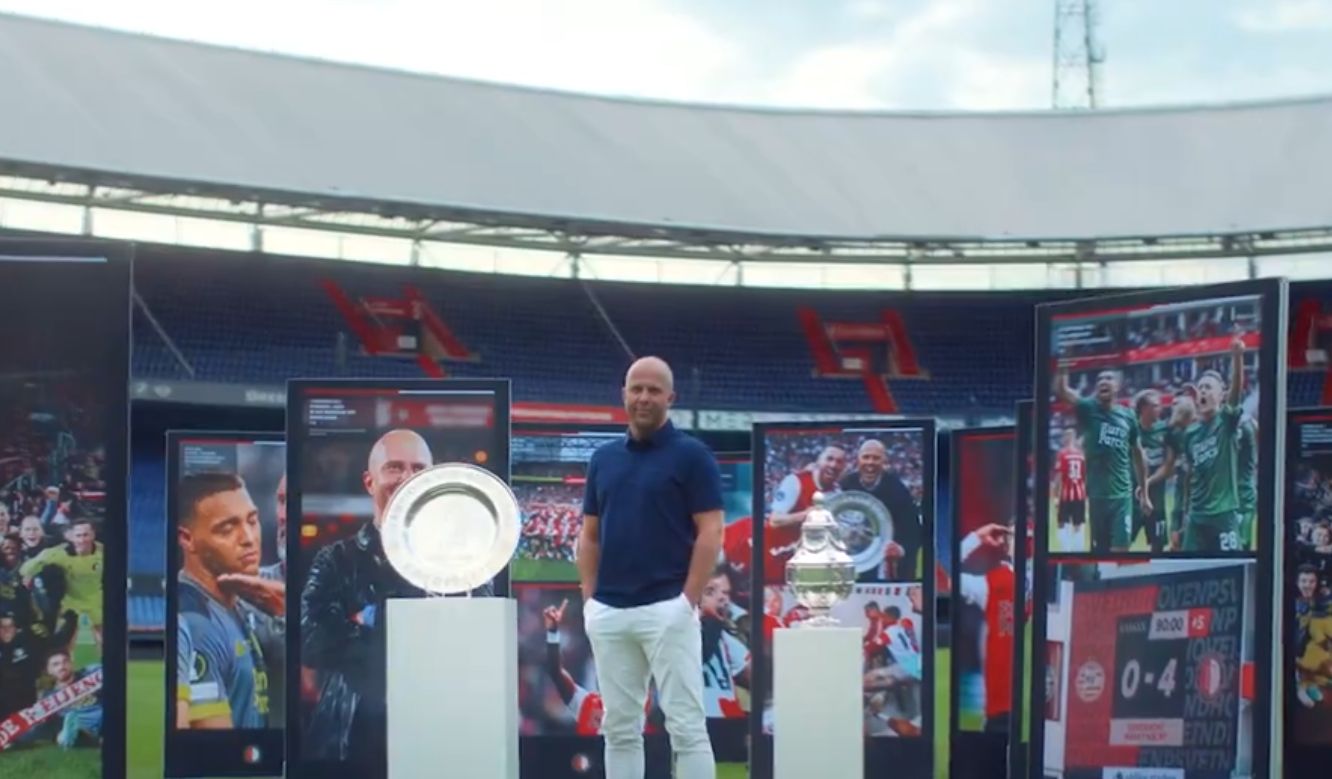 (Video) Watch Feyenoord’s direct nod to Liverpool in Arne Slot’s farewell video