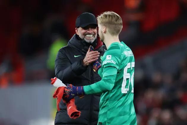 Jurgen Klopp, Caoimhin Kelleher
