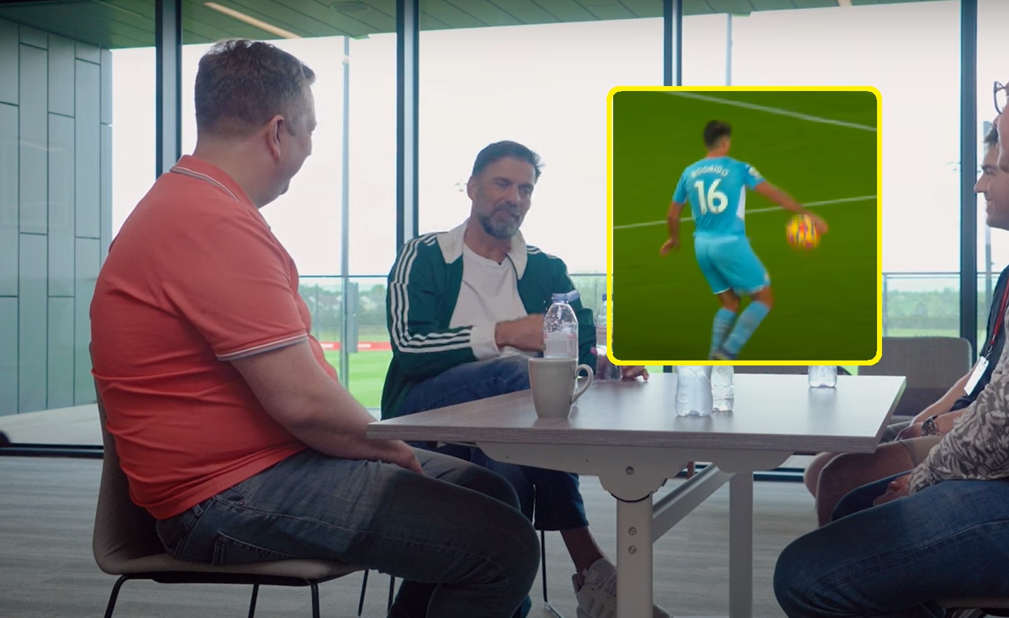 (Video) Jurgen Klopp recalls how Liverpool players reacted upon seeing infamous Rodri handball