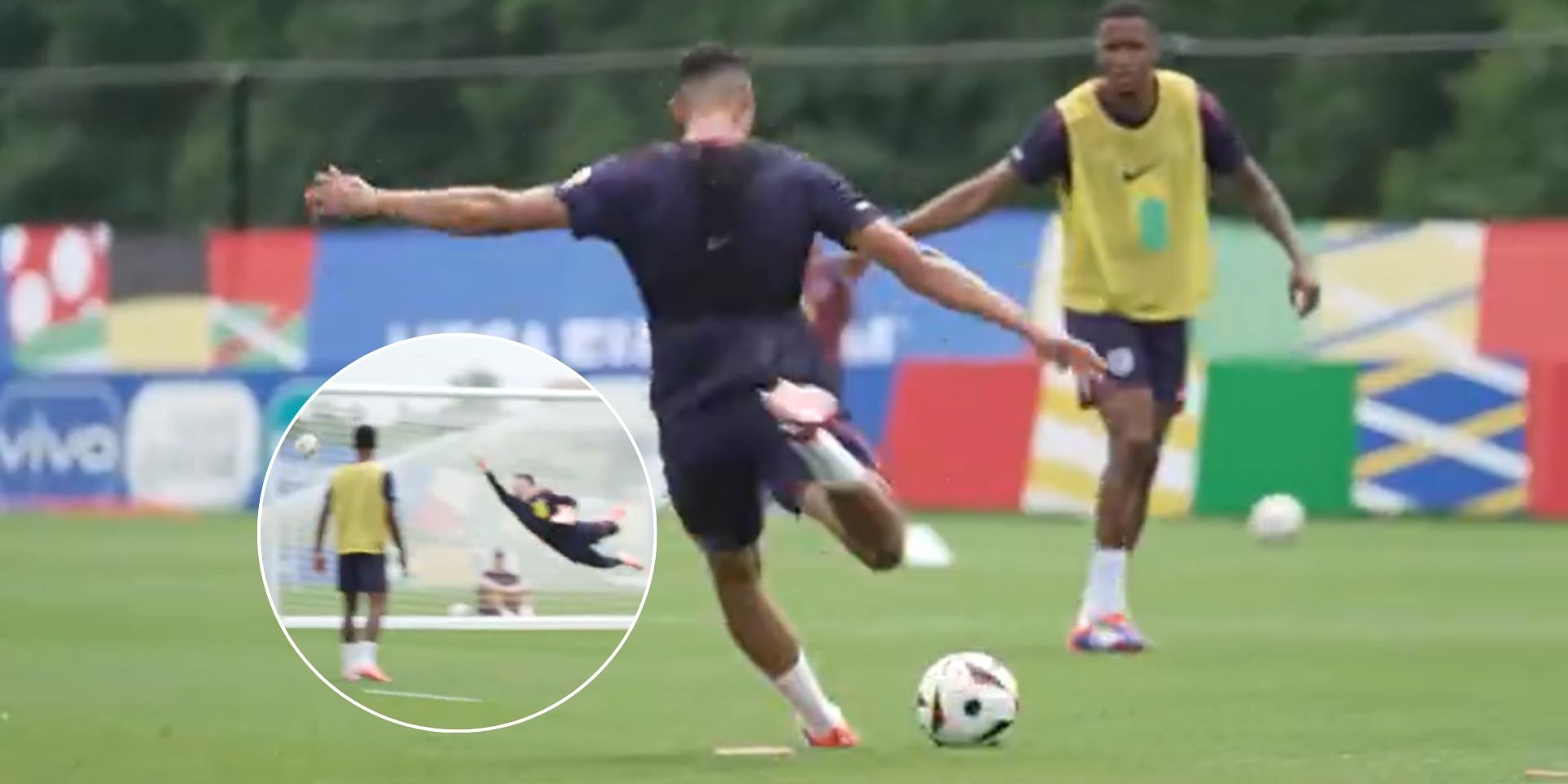 (Video) Trent shows Southgate what he’s missing with outrageous training moment