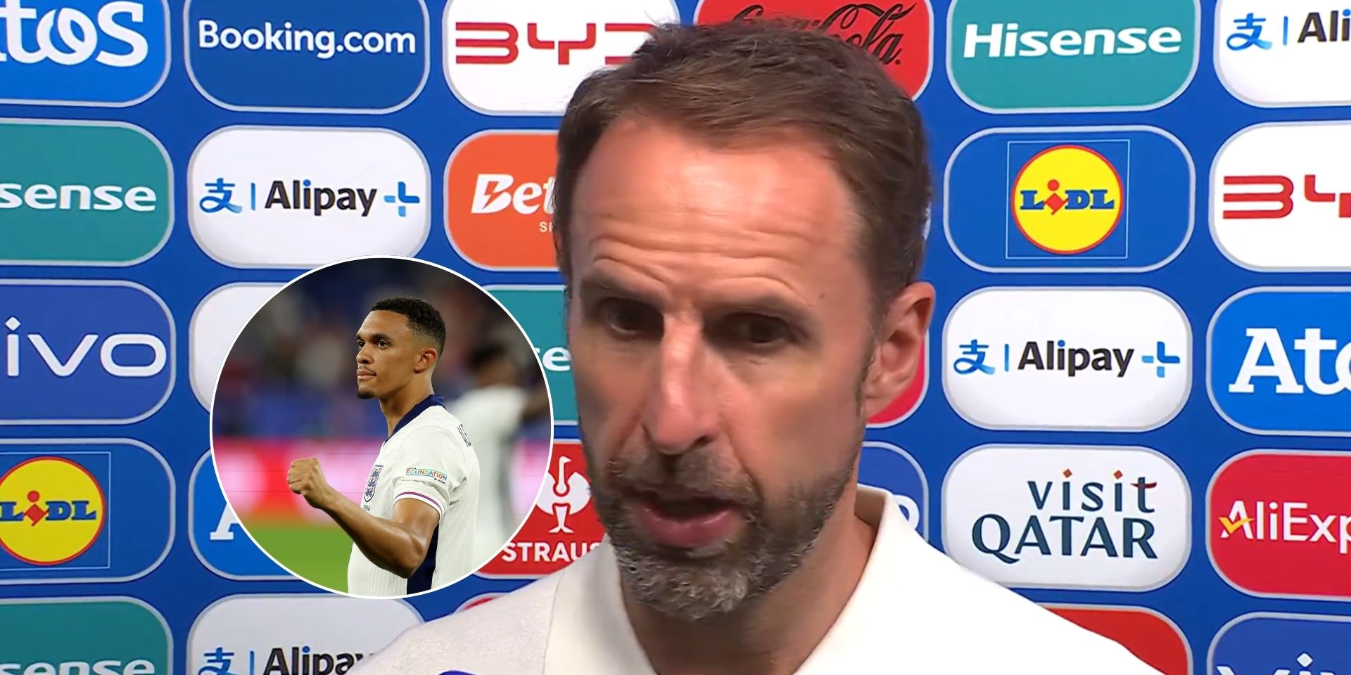 (Video) Southgate assesses Alexander-Arnold’s ‘defensive positing’ in Serbia judgement