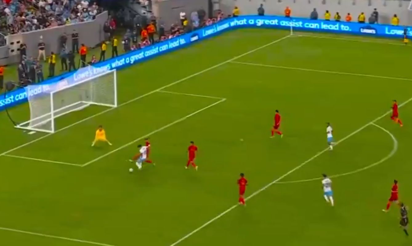 (Video) Nunez scored in seventh straight game for Uruguay; finish is absolutely world-class