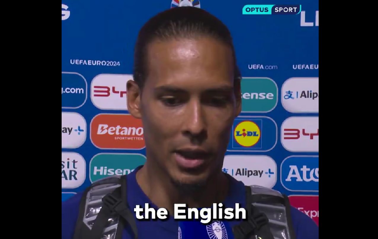 (Video) ‘The English referee’: Anthony Taylor’s ears will be burning after Van Dijk’s honest remarks